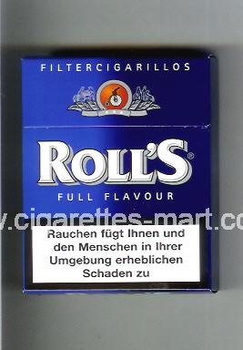 Roll`s (design 2) (Full Flavour / Filter Cigarillos) ( hard box cigarettes )